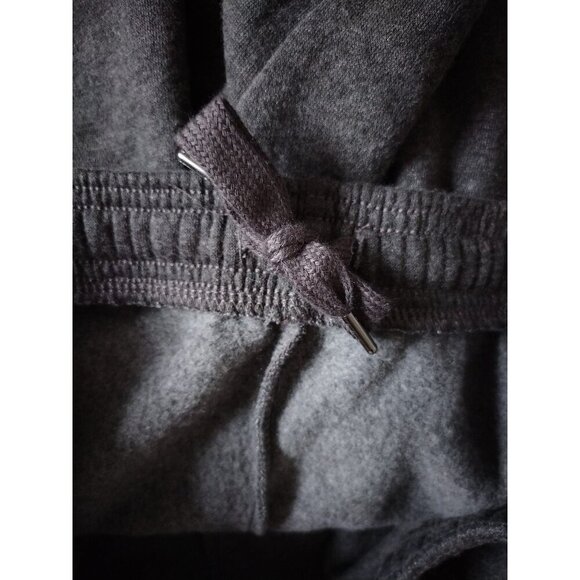 Men's fleece sports pants made of cotton and polyester, grey, size L. NWT - Picture 3 of 8